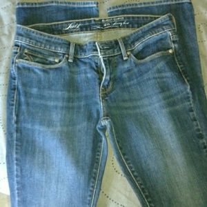 Levi's skinny boot jeans
